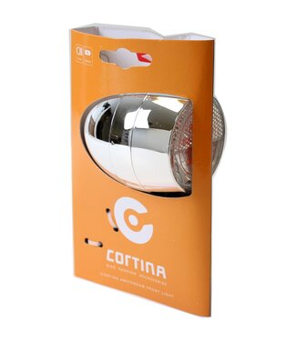 Cortina Cortina koplamp Amsterdam batterij chroom