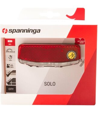 Spanninga Spanninga achterlicht Solo Xba batterij 50/80mm