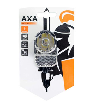 AXA Axa koplamp Pico switch aan/uit dynamo 30 lux zwart