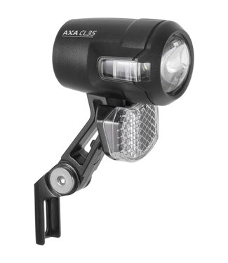 AXA Axa koplamp Compactline steady auto dynamo 35 lux zwart