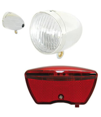 Ikzi IKZI Light verlichtingsset Retro batterij chroom