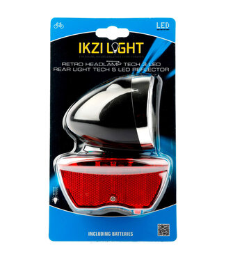 Ikzi IKZI Light verlichtingsset Retro batterij zwart