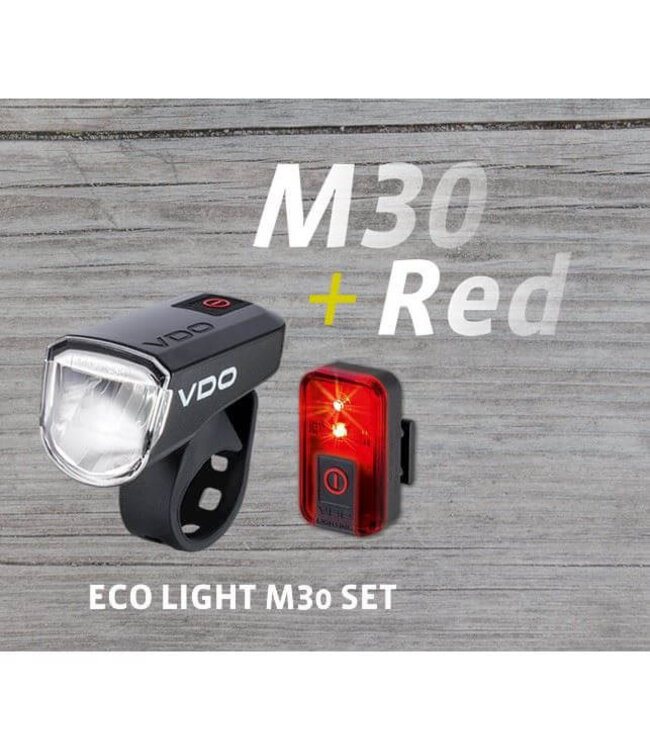 VDO verlichtingsset M30 FL + RED RL