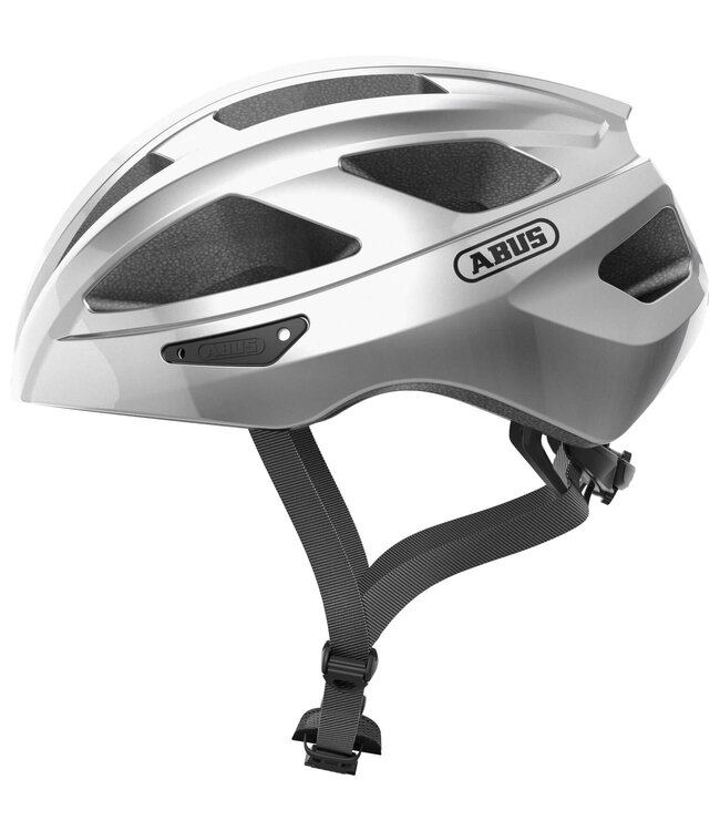 Abus helm Macator gleam silver L 58-62cm