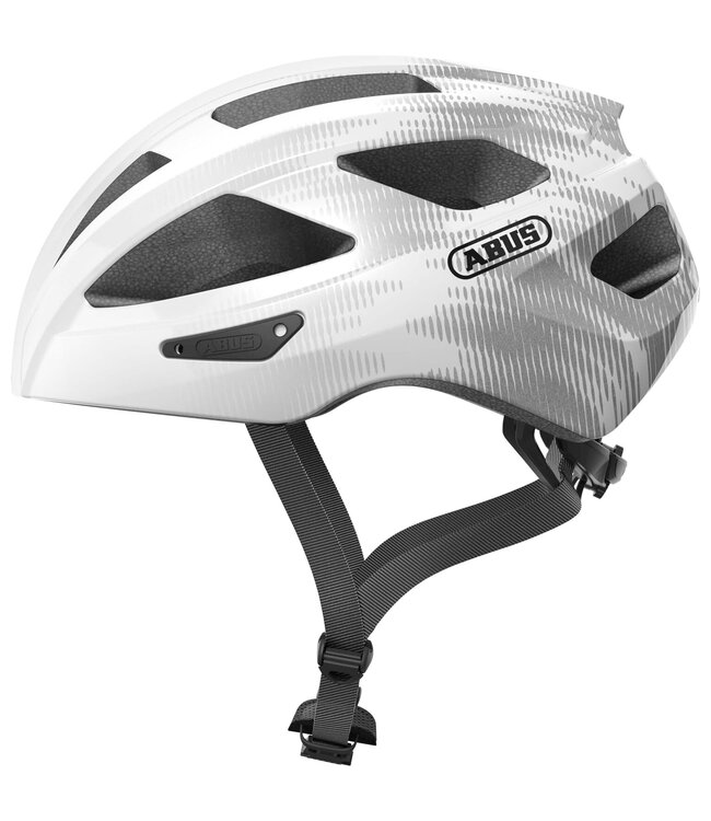 Abus helm Macator white silver M 52-58cm