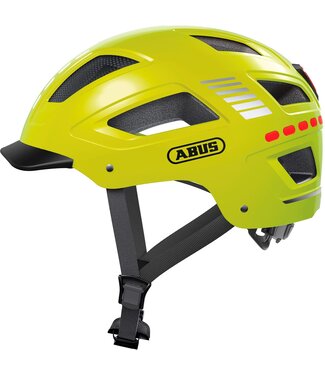 ABUS Abus helm Hyban 2.0 LED signal yellow M 52-58cm