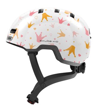 ABUS Abus helm Skurb Kid white crowns M 50-55cm