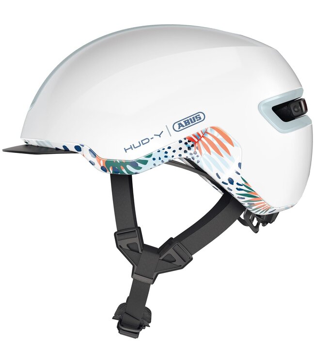 Abus helm Hud-Y flower white S 48-54 cm