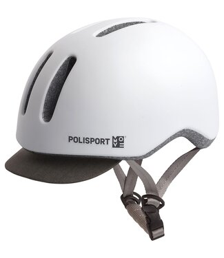 Polisport Polisport helm Commuter M 54-58 cm white matte