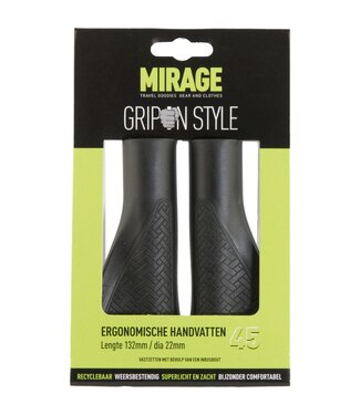 Mirage Mirage handvatten Grips in Style 132mm zwart