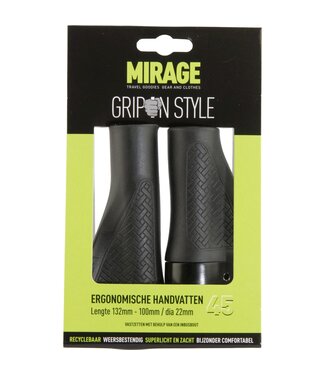 Mirage Mirage handvatten Grips in Style 100/132mm zwart