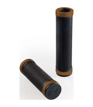 Brooks Brooks handvatten Cambium grips 100mm black/orange