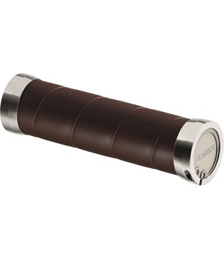 Brooks Brooks handvatten Slender Leather grips 130mm a. brown