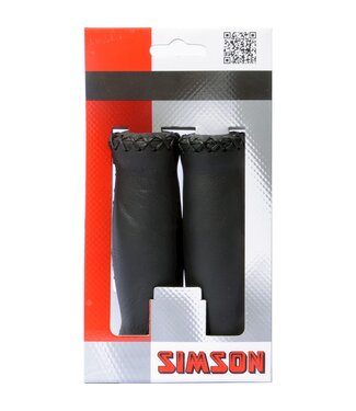 Simson Simson handvatten leder zwart