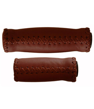 Velo Velo handvatten leer 92/127mm donker bruin