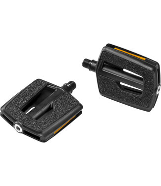 Ergotec Ergotec pedalen 831 kunststof/schuurpapier zwart