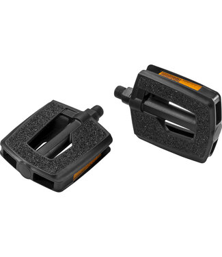 Ergotec Ergotec pedalen 836 kunststof/schuurpapier zwart