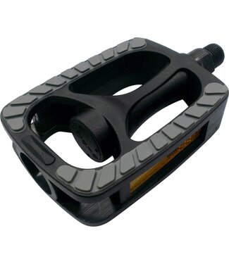 Union Union pedalen 813 anti-slip zwart grijze inleg op kaart