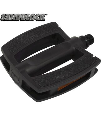Union Union pedalen SP-827 kunststof sandblock zwart op kaart