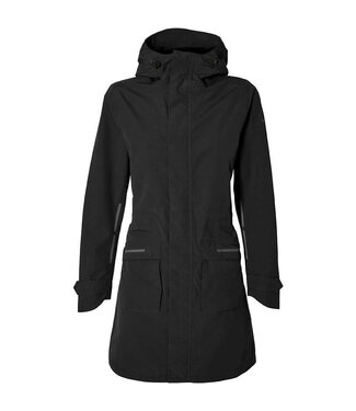 Basil Basil regenparka Mosse dames Jet Black XS