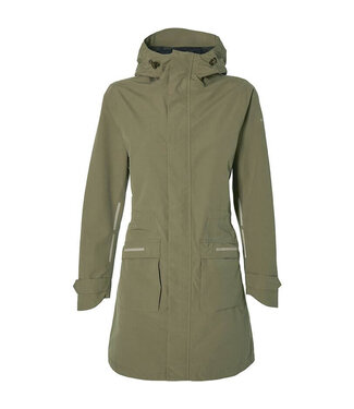 Basil Basil regenparka Mosse dames Olive Green XL
