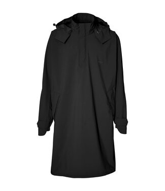 Basil Basil poncho Mosse unisex Jet Black M/L