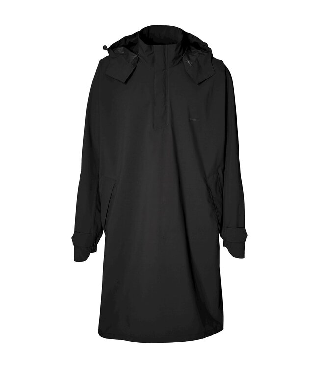 Basil poncho Mosse unisex Jet Black XL/XXL