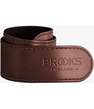 Brooks Brooks broekklem leer a brown