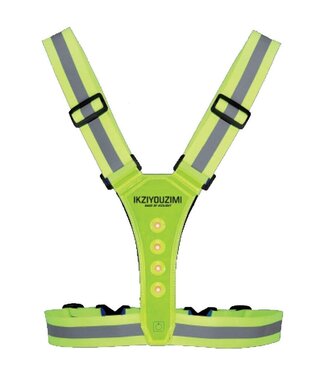 Ikzi Ikzi reflectie sport veiligheidsvest met Led