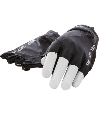 Mirage Mirage handschoen vingerloos Lycra gel zwart XL