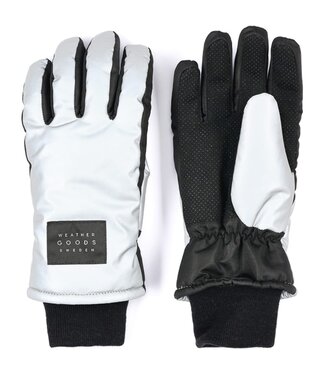 Weathergoods Weathergoods Sweden refl. handschoenen Luna Silver S