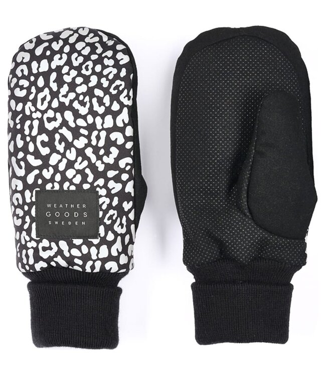 Weathergoods Sweden reflecterende wanten Luna Leopard M/L