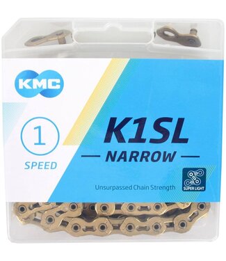 KMC KMC ketting K1SL 3/32 narrow gold 100s