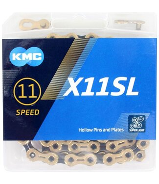 KMC KMC ketting X11SL gold/black 118s