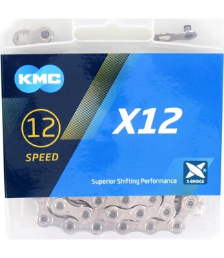 KMC KMC ketting X12 silver 126s