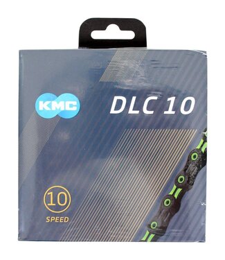 KMC KMC ketting DLC10 black/green 116s