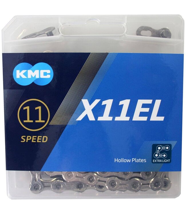 KMC ketting X11EL silver 118s