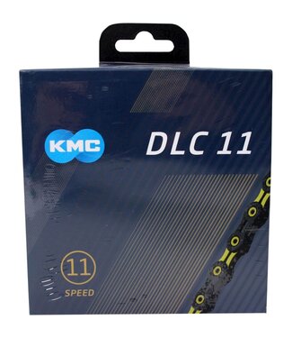KMC KMC ketting DLC11 black/yellow 118s