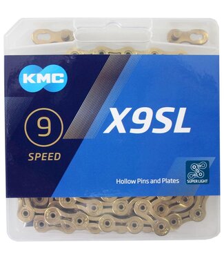 KMC KMC ketting X9SL gold 114s