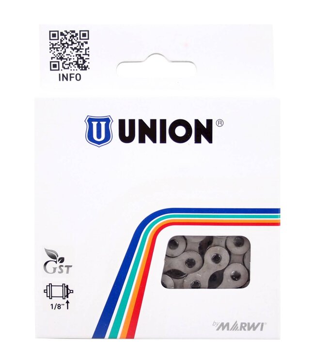 Union ketting 1/2x1/8 anti roest