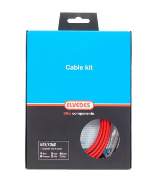 Elvedes Elvedes schakel kabel kit ATB/RACE rood