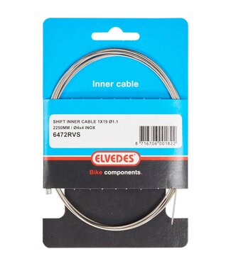 Elvedes Elvedes schakel binnenkabel rvs nippel 4x4