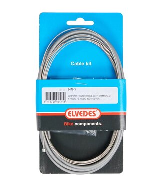 Elvedes Elvedes schakel kabel Nexus rvs zilver