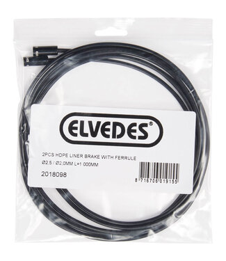 Elvedes Elvedes inliner rem + ferrule 2,5/2,0mm 1mtr (2)