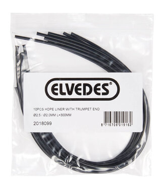 Elvedes Elvedes inliner 2,5/2,0mm HDPE 30cm (10)