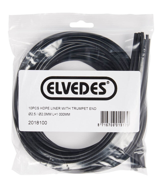 Elvedes inliner 2,5/2,0mm HDPE 1mtr (10)