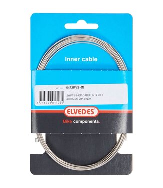 Elvedes Elvedes schakel binnenkabel rvs 4m nippel 4x4
