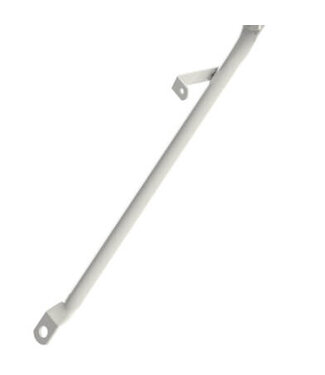 Steco Steco poot voordrager met lamphaak wit