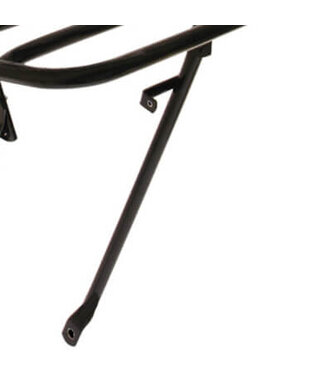 Steco Steco poot voordrager met lamphaak mat zwart