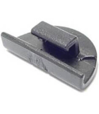 Hesling Hesling jasbeschermer Combi clip PVC spatb zwart